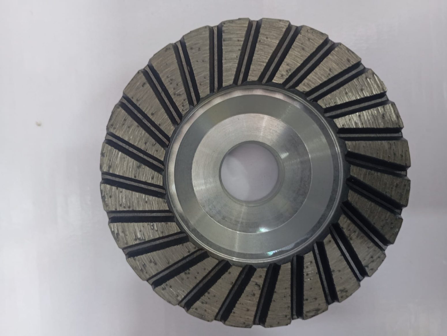 silver diamond grinding disc